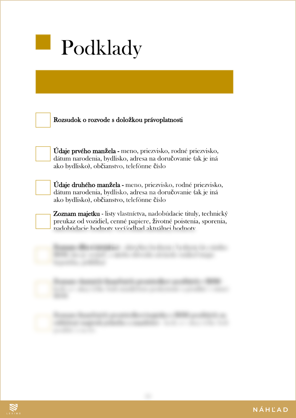 Bezpodielové spoluvlastníctvo manželov